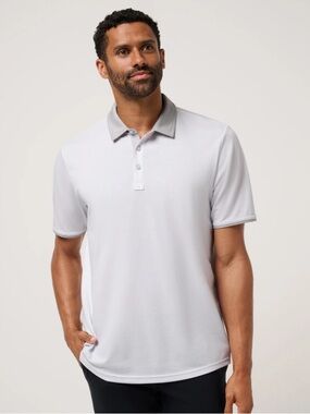 Travis Mathew All Day Social Club Polo White NWT